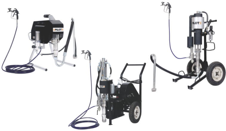 Pilot Airless Sprayers: Built for Big Projects and Efficiency