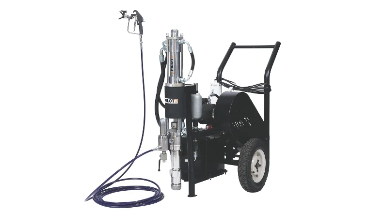 Electric airless spray gun